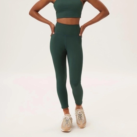 girlfriend collective Pants - Girlfriend Collective Moss Compressive High-Rise Legging